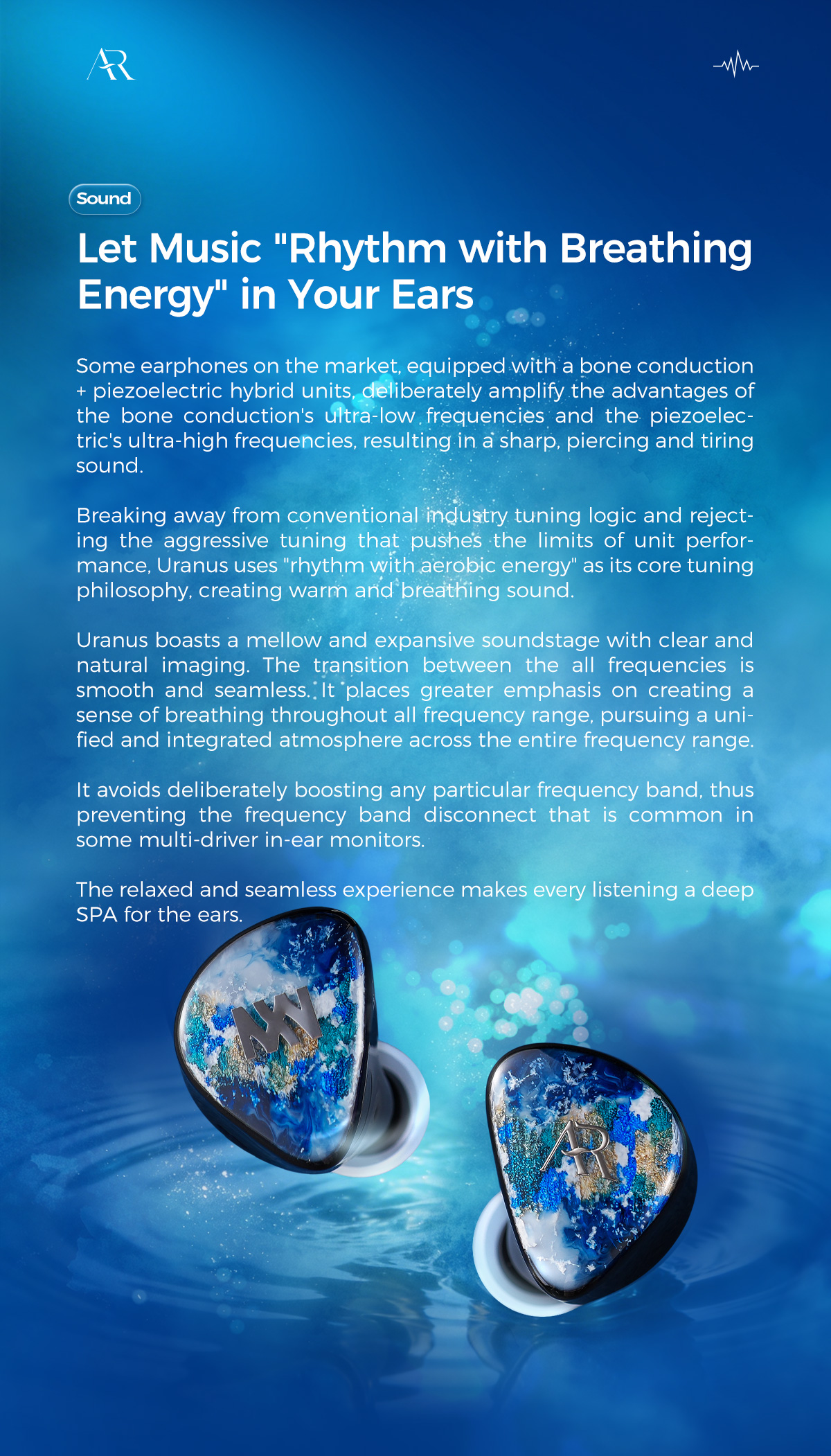 Uranus 1BA1DD1BC1PZT In-ear Monitor with 3 Plugs uranus 08
